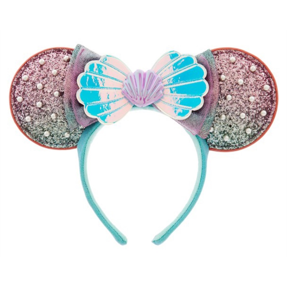 Disney Minnie Ears Ariel Mermaid NWT